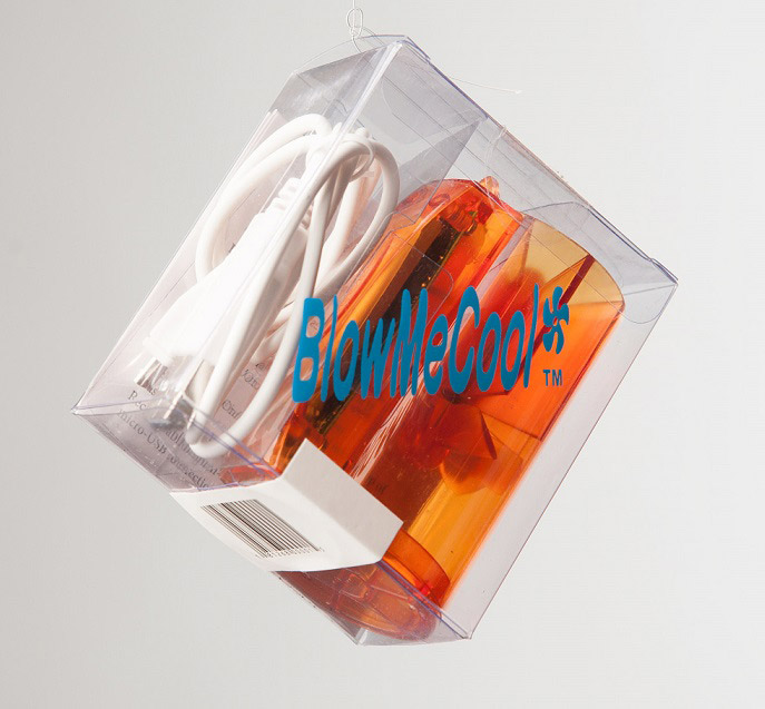 BlowMeCool mini-fan packedge